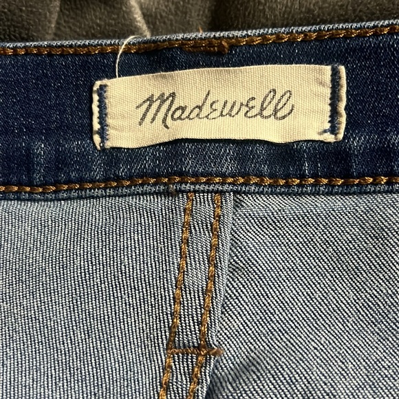 Madewell Women’s Sz 32 10" High Rise Skinny Button Fly Jeans - Picture 5 of 7